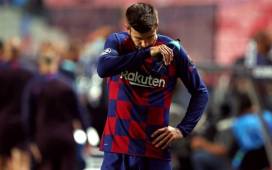 Piqué ofrece dejar el Barcelona tras la goleada que el Bayern Munich le endosó de 8-2.