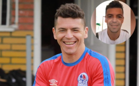 Matías Garrido causó locura en medios internacionales y su broma de su cara quemada producto del uso de la mascarilla en los entrenamientos con el Olimpia.