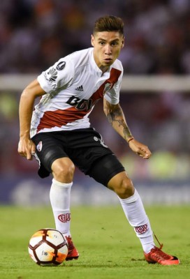 El 11 titular de River para asaltar la Bombonera en la final de ida de la Copa Libertadores ante Boca