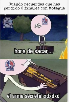 ¡Siguen! Los otros memes donde hacen pedazos al Olimpia tras perder la final ante Motagua