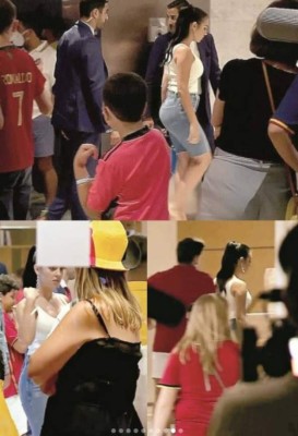 Bellezas: Georgina Rodríguez y sus amigas deslumbran en el estadio durante el Portugal-Bélgica