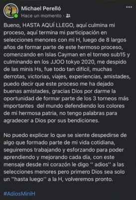 Los mensajes de los jugadores de la Sub-23 de Honduras tras la eliminación de Juegos Olímpicos