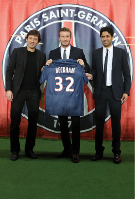 David Beckham ficha por Paris Saint Germain