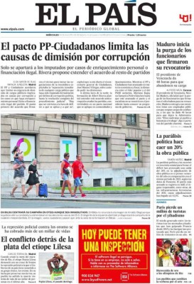 Los titulares de los periódicos de España y el mundo de este miércoles 24 de agosto