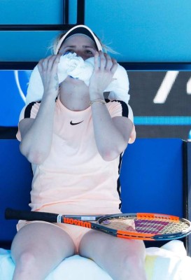 El Abierto de Australia se derrite a causa de las altísimas temperaturas en Melbourne