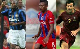 Los hondureños David Suazo y Luis Garrido están de fiesta hoy 5 de noviembre. Luis Figo celebró ayer, al igual que Enner Valencia.