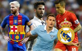 Lionel Messi, Isco, Yannick Carrasco y Philippe Coutinho, son los grandes protagonistas hoy en el mercado de fichajes del fútbol de Europa.
