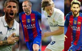 Sus estadísticas son buenas y sin duda son piezas claves tanto en el equipo blanco como en el azulgrana, es por ello que se destacan en este 11. ¿Te los imaginas a todos juntos?
