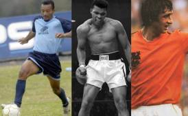 Johan Cruyff y Mohamed Alí son los grandes deportistas que lideran el listado. También destacamos el caso de Marvin Paz y otros hondureños que murieron este año.