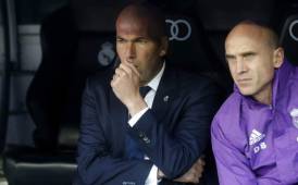 'Es cierto que le gusta meter gol y más en el Bernabéu, pero está tranquilo', dijo Zidane.