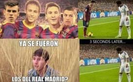 Este sábado se disputa el gran clásico del fútbol español en el Camp Nou y es por ello que recordamos los mejores memes que se han visto en estos duelos.