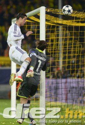 Borussia Dortmund le da paliza a Real Madrid en semifinal UEFA Champions League.