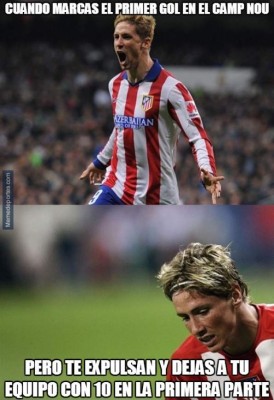 El Barcelona y el 'Niño' Torres fusilados con los memes