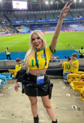 ¡Qué muñeca! Así es la preciosa modelo y ex de Neymar que conquistó a figura del Real Madrid
