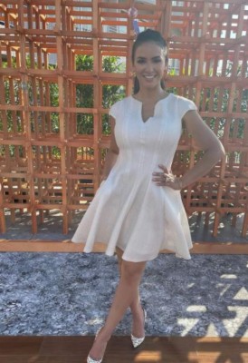 Ana Jurka, la presentadora hondureña que deslumbra en los Juegos Olímpicos de Tokio 2021