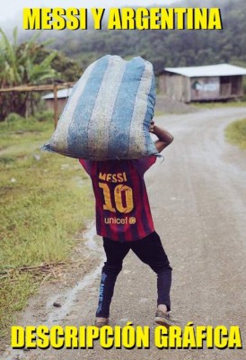 Los tremendos memes de la clasificación de Messi y Argentina al mundial de Rusia