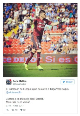 Bomba: El arquero de la Liga MX que quiere llevarse el Real Madrid