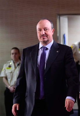 El español Rafael Benítez es el nuevo entrenador del Real Madrid