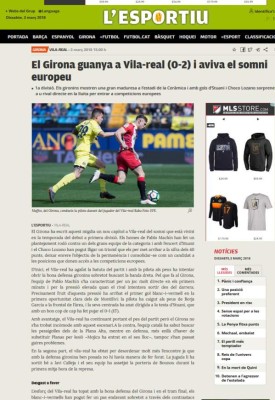 Prensa Española se rinde ante Choco Lozano tras 'maravilla' ante Villarreal