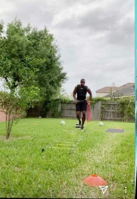 Así es la disciplina de Maynor Figueroa con sus entrenamientos durante la cuarentena