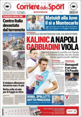 Portadas de los diarios deportivos en el mundo este jueves 25 de agosto