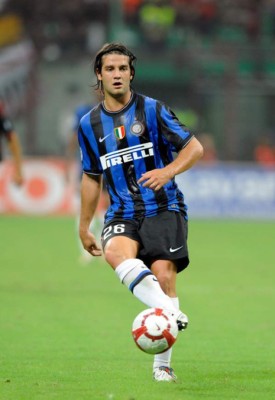 El 11 que usó el Inter de Milán en el último partido de David Suazo como neroazzurro