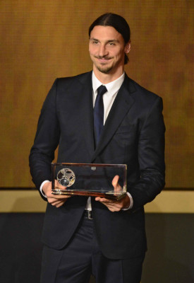 Ganadores de la ceremonia del Balón de Oro 2013 de la FIFA