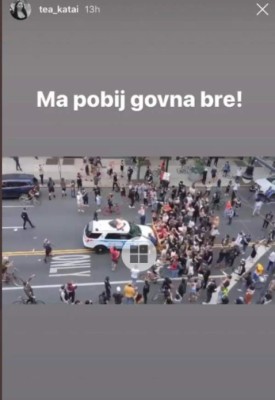 Así es la bella Tea Katai, la esposa 'racista' del jugador del Galaxy que fue despedido