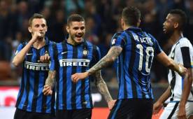 Stevan Jovetic marcó un doblete en el victoria del Inter este sábado.