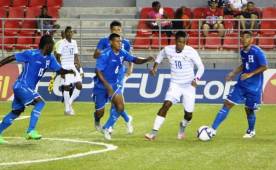 La Sub-23 de Honduras perdió ante Panamá en el primer amistoso de los dos pactados ante los canaleros. Foto @elmarcadortv
