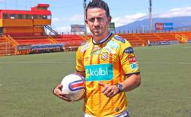 Randall Azofeifa, volante referente del Herediano para este choque ante el Olimpia.