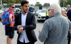 Hatem Ben Arfa, aún jugador del Niza francés, se encuentra en Barcelona, según diarios franceses. Foto tomada de sportyou.es