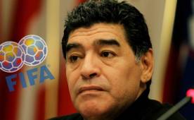Diego Maradona querría ser presidente de la FIFA.
