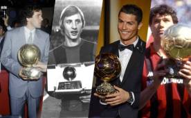 Cristiano Ronaldo ha igualado a Platini, Cruyff y Van Basten con tres Balones de Oro y por delante sólo tiene a Messi quien acumula cuatro.