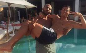 Badr Hari ha formado una gran amistad con Cristiano Ronaldo.