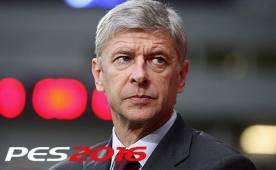 Arsen Wenger, entrenador del Arsenal, se integra a PES 2106.