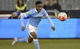 El jamaiquino nacionalizado inglés, Sterling, portó el dorsal 7 en el Manchester City.