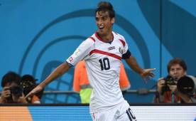 Bryan Ruiz tuvo un gran Mundial con Costa Rica y está en la mira del Boca Juniors de Argentina. Foto AFP