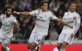 Javier 'Chicharito' Hernández también habló de Cristino Ronaldo y destacó su hambre de ganar siempre. Foto AFP