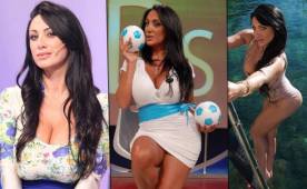La modelo y presentadora de televisión italiana no le perdona la traición al jugador argentino al irse a la Juventus de Turín.