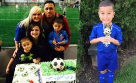 Cristiano Ronaldo Reyes de padre hondureño ya ha ganado varios trofeos como goleador y sueña con convertirse en un futbolista profesional. Fotos Cortesía