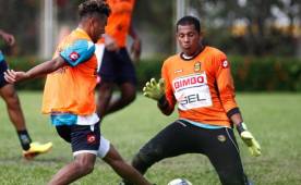 Rafael Zúniga hoy será titular con el Real España ante la ausencia de Kevin y Buba.