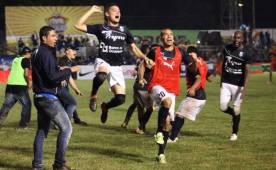Honduras Progreso convirtió el Humberto Micheletti en su fortín y fue allí donde hizo historia al ganar su primer título. Foto Melvin Cubas