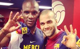 Abidal regresó para levantar la Champions League en 2011/2012.