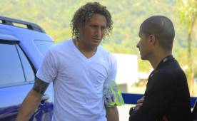 El portero Kevin Hernández no puede entrenar con el equipo porque se encuentra suspendido por las críticas sobre el entrenador Mateo Yibrín.