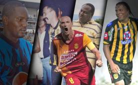 Milton 'Chocolate' Flores, Mauricio 'Güicho' Fúnez, Jimmy James Bailey, Carlos Pavón y 'Palomo' Rodríguez.