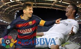 Lionel Messi y Cristiano Ronaldo; uno de los dos reirá en la última jornada de Liga.