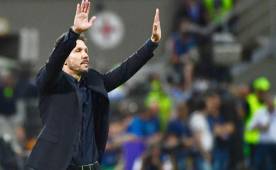 El Cholo Simeone analiza su futuro en el Atlético de Madrid. Foto AFP.