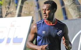 José David Velásquez Colón durante un entrenamiento con el Nacional de Uruguay. (FOTO: Cortesía archivo)