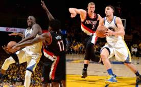 Los Warriors no tuvieron piedad de los Blaizers. FOTO: AFP